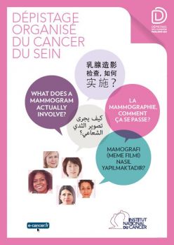 Dépliant d'information en langues étrangères sur le dépistage organisé du cancer du sein - 2015.JPG